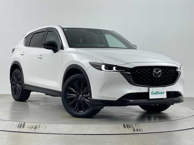 マツダ ＣＸ－５ XD スポーツアピアランス 埼玉県 2023(令5)年 2.6万km スノーフレイクホワイトパールマイカ i-ACTIVSENSE/BOSE　プレミアムサウンド/純正メモリナビ/DVD/Bluetooth/フルセグ/全方位カメラ/DVDデッキ/デジタルインナーミラー/前後ドライブレコーダー/ETC２．０/レザーシート/前席シートヒーター/運転席パワーシート/純正１９インチAW/純正フロアマット/プッシュスタート/スマートキー