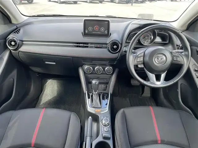 マツダ デミオ XD ツーリング 茨城県 2015(平27)年 8万km ソウルレッドプレミアムメタリック 純正SDナビ/バックカメラ/アイドリングストップ/コーナーセンサー/レーンキープアシスト/ドライブレコーダー/ステアリングスイッチ/横滑り防止装置/盗難防止装置/純正LED/ETC