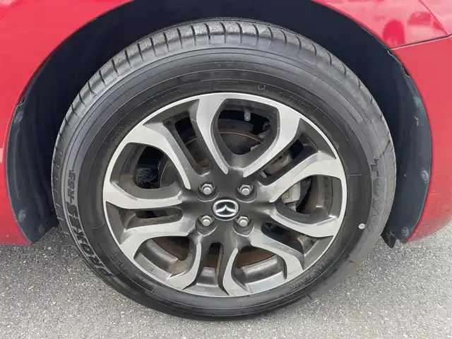 マツダ デミオ XD ツーリング 茨城県 2015(平27)年 8万km ソウルレッドプレミアムメタリック 純正SDナビ/バックカメラ/アイドリングストップ/コーナーセンサー/レーンキープアシスト/ドライブレコーダー/ステアリングスイッチ/横滑り防止装置/盗難防止装置/純正LED/ETC