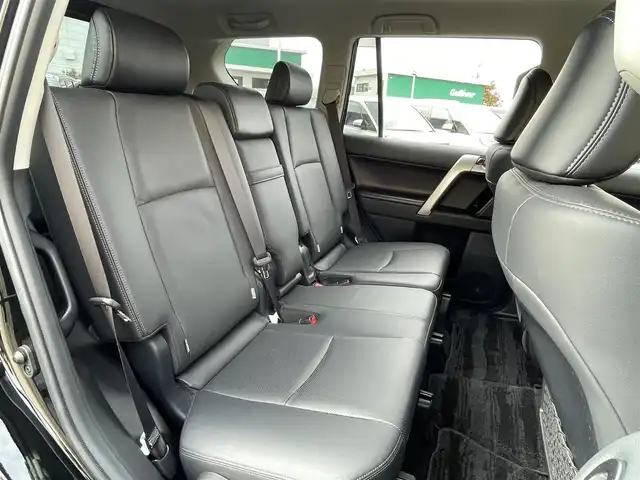 トヨタ ランドクルーザー プラド TX Lパッケージ 東京都 2020(令2)年 2.9万km ブラック メーカーナビ/AM/FM/USB/Bluetooth/Miracast/全周囲カメラ/純正OP19インチAW/レーダークルーズコントロール/黒革シート/パワーシート/前席シートヒーター＆ベンチレーション/ETC2.0/純正ドライブレコーダー/プッシュスタート/スマートキー×2/保証書/取扱説明書