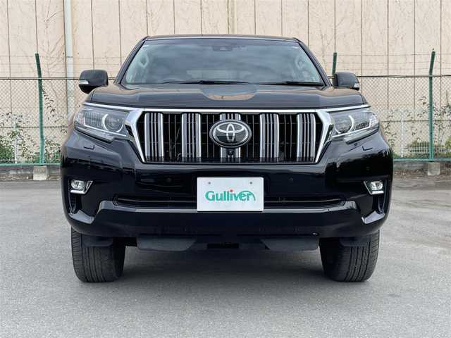 トヨタ ランドクルーザー プラド TX Lパッケージ 東京都 2020(令2)年 2.9万km ブラック メーカーナビ/AM/FM/USB/Bluetooth/Miracast/全周囲カメラ/純正OP19インチAW/レーダークルーズコントロール/黒革シート/パワーシート/前席シートヒーター＆ベンチレーション/ETC2.0/純正ドライブレコーダー/プッシュスタート/スマートキー×2/保証書/取扱説明書