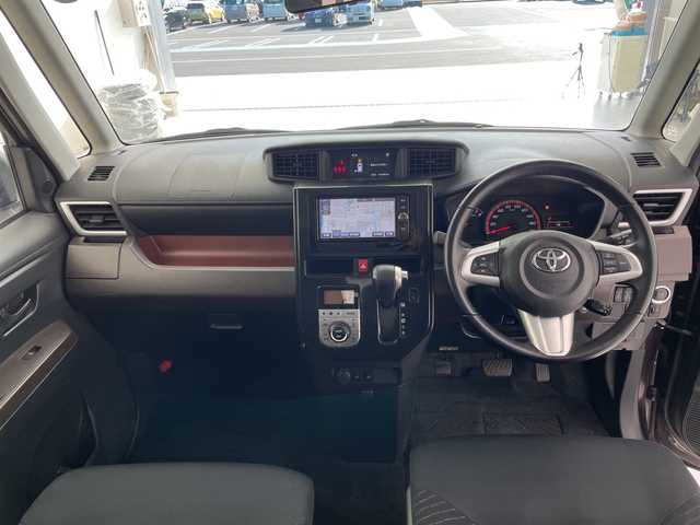 トヨタ タンク G－T 愛知県 2016(平28)年 6.5万km プラムブラウンパールクリスタルシャイン 純正ナビ/両側パワースライドドア/クルーズコントロール/シートヒーター/バックカメラ/コーナーセンサー/オートライト/ＥＴＣ/衝突軽減システム/フルセグ/CD DVD/Bluetooth/ステアリングスイッチ/スマートキー/プッシュスタート