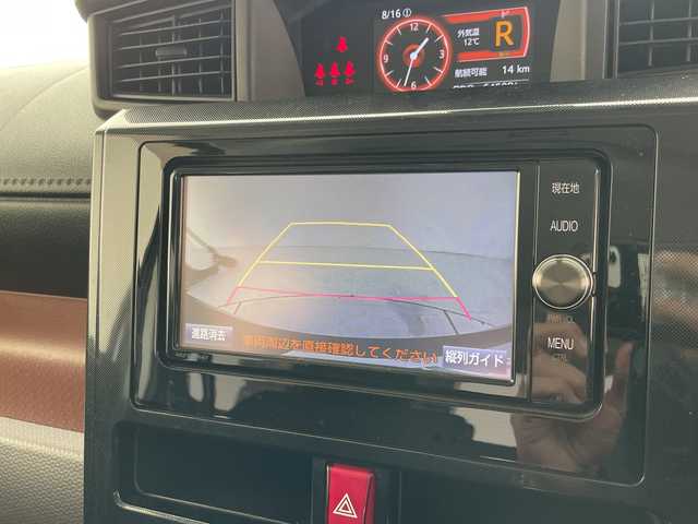 トヨタ タンク G－T 愛知県 2016(平28)年 6.5万km プラムブラウンパールクリスタルシャイン 純正ナビ/両側パワースライドドア/クルーズコントロール/シートヒーター/バックカメラ/コーナーセンサー/オートライト/ＥＴＣ/衝突軽減システム/フルセグ/CD DVD/Bluetooth/ステアリングスイッチ/スマートキー/プッシュスタート