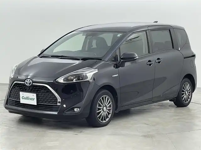 トヨタ シエンタ ハイブリッド G クエロ 福岡県 2020(令2)年 4.9万km ブラックマイカ 純正９型ナビ（フルセグＴＶ）　/全方位カメラ　/ＥＴＣ　/クルーズコントロール　/コーナーセンサー　/衝突軽減ブレーキ　/レーンキープ　/ＰＫＳＢ　/オートマチックハイビーム　/両側電動スライドドア　/ハーフレザーシート