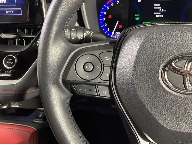 トヨタ カローラ スポーツ ハイブリッドG Z 沖縄県 2019(令1)年 4.6万km シルバーM 禁煙車/純正ナビ(フルセグテレビ、BT、DVD、SD、HDMI)/衝突軽減ブレーキ/レーダークルーズコントロール/プリクラッシュセーフティー/デジタルインナーミラー/ステアリングスイッチ/純正AW/LEDヘッドライト/オートライト/オートハイビーム/シートヒーター/ハーフレザーシート