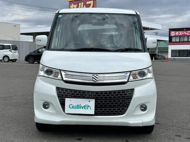 スズキ パレット ＳＷ XS 道東・釧路十勝 2011(平23)年 7.6万km パールホワイト ４WD/ワンオーナー/社外ミュージックプレイヤー/（AM/FM/CD/USB/AUX）/バックカメラ/片側パワースライドドア/プッシュスタート/スマートキー/スペアキー/純正AW付きサマータイヤ/オートライト/フォグランプ/純正ドアバイザー/純正フロアマット/ミュージックプレイヤー取扱説明書/取扱説明書/記録簿/保証書