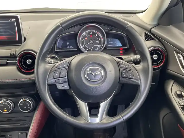 マツダ ＣＸ－３ XD ツーリング 栃木県 2015(平27)年 4.1万km セラミックM 純正ナビ/（CD/DVD/フルセグTV/)/バックカメラ/衝突軽減ブレーキ/レーンキープアシスト/ETC/ドラレコ前後/ハーフレザーシート/禁煙車/オートライト/LEDヘッドライト/横滑り防止装置/フォグランプ/スマートキー/電格ミラー/純正アルミホイール/純正フロアマット
