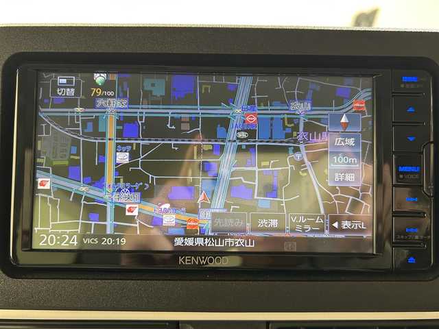 ダイハツ ムーヴ キャンバス ストライプス G 愛媛県 2022(令4)年 1.2万km シャイニングホワイトパール/シトラスイエロークリスタルシャイン 社外ナビ/(Bluetooth/フルセグ)/バックカメラ/ホッとカップホルダー/衝突被害軽減ブレーキ/レーンキープアシスト/コーナーセンサー/前後ドライブレコーダー/シートヒーター/両側電動スライドドア/ステアリングスイッチ/ブレーキホールド/ドアバイザー/スペアキー/取扱説明書