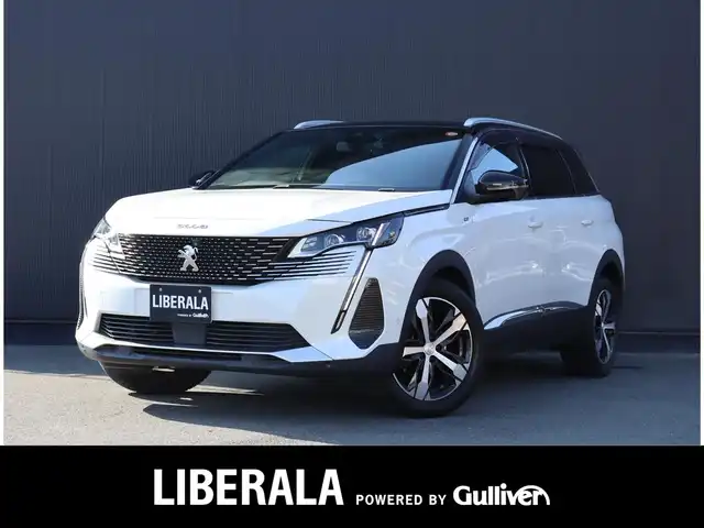 プジョー ５００８ GT ブルーHDi レッドナッパ 静岡県 2022(令4)年 2.9万km パール サンルーフ /レッドナッパレザー /シートヒーター /AppleCarPlay /360°カメラ /ACC LKA BSM /18インチAW /LEDヘッドライト /パドルシフト /ドラレコ前後 /ダウンヒルアシスト /アンビエントライト /ワイヤレス充電