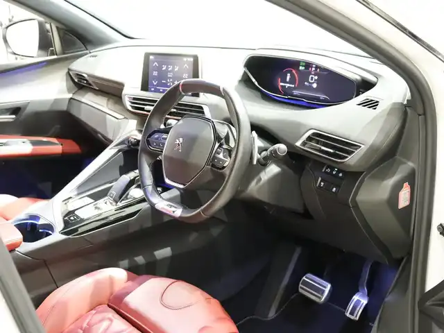 プジョー ５００８ GT ブルーHDi レッドナッパ 静岡県 2022(令4)年 2.9万km パール サンルーフ /レッドナッパレザー /シートヒーター /AppleCarPlay /360°カメラ /ACC LKA BSM /18インチAW /LEDヘッドライト /パドルシフト /ドラレコ前後 /ダウンヒルアシスト /アンビエントライト /ワイヤレス充電