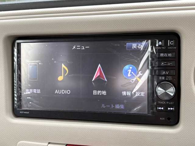 ダイハツ ミラ ココア X 大阪府 2015(平27)年 1.1万km ココアベージュマイカメタリック 純正ナビ/フルセグ/Bluetooth/DVD/スマートキー/純正ドアバイザー/電動格納ミラー/オートエアコン/純正フロアマット