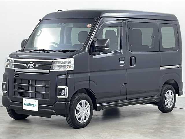 ダイハツ アトレー バン RS 道央・札幌 2025(令7)年 0.1千km ブラックマイカメタリック ・4WD/・純正ディスプレイオーディオ&BT&USB&Apple Car Play&Android Auto&HDMI/・バックカメラ/・両側パワースライドドア/・レーダークルーズコントロール/・スマートアシストIII/・LEDヘッドライト/・LEDフォグランプ/・オートハイビーム/・コーナーセンサー/・スマートキー/・スペアキー