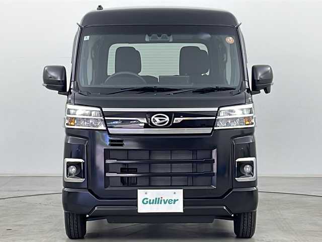 ダイハツ アトレー バン RS 道央・札幌 2025(令7)年 0.1千km ブラックマイカメタリック ・4WD/・純正ディスプレイオーディオ&BT&USB&Apple Car Play&Android Auto&HDMI/・バックカメラ/・両側パワースライドドア/・レーダークルーズコントロール/・スマートアシストIII/・LEDヘッドライト/・LEDフォグランプ/・オートハイビーム/・コーナーセンサー/・スマートキー/・スペアキー