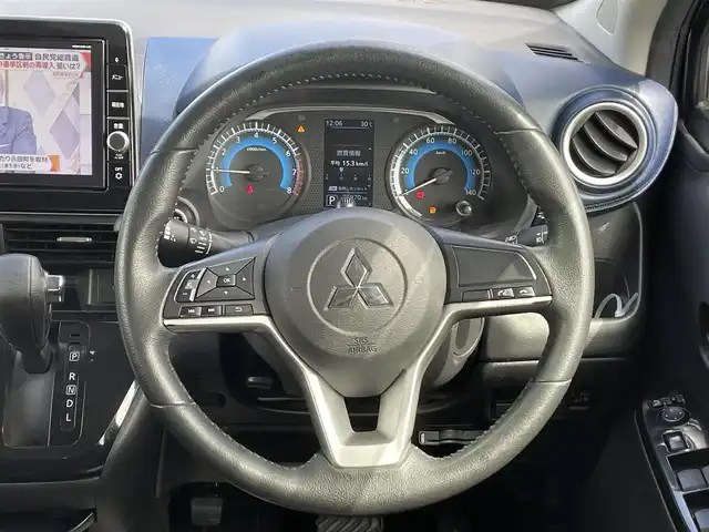 三菱 ｅＫクロス G 福岡県 2019(令1)年 8.7万km アメジストブラック (株)IDOMが運営する【じしゃロン八幡西店】の自社ローン専用車両になります。こちらは現金またはオートローンご利用時の価格です。自社ローンご希望の方は別途その旨お申付け下さい/衝突被害軽減システム/純正メモリナビ/地デジ/Bluetooth/バックカメラ/シートヒーター/オートライト/LEDライト/ETC