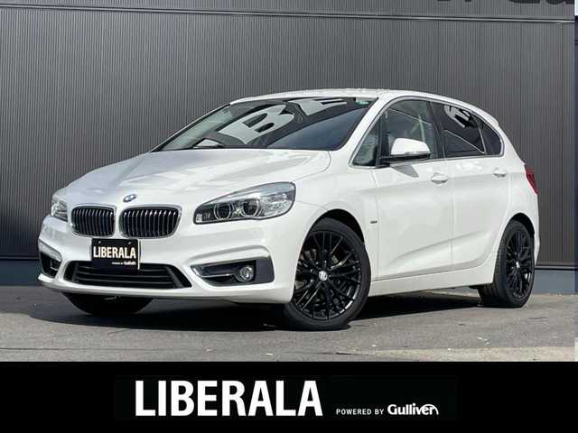 ＢＭＷ ２１８ｄ アクティブツアラー ラグジュアリー 長野県 2017(平29)年 9.6万km パール 黒革シート　/インテリジェントセーフティ　/パワーシート　/シートヒーター　/オートライト　/前後フォグランプ　/ミラーＥＴＣ/アンビエントライト　/電動リアゲート　/ＬＥＤヘッドライト