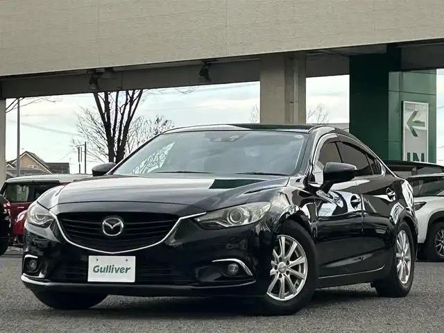 マツダ アテンザ セダン XD Lパッケージ 宮城県 2014(平26)年 11.1万km ジェットブラックマイカ /サンルーフ//BOSEサウンドシステム//社外メモリナビ//CD/DVD/SD/BT/USB/フルセグテレビ//黒レザーシート//前席パワーシート/シートヒーター//レーダークルーズコントロール//ブラインドスポットモニター//レーンキープアシスト//ETC//スマートキーx2//社外アルミスタッドレスタイヤ積込