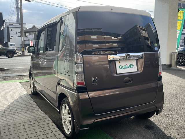 ホンダ Ｎ ＢＯＸ G ターボ Lパッケージ 高知県 2014(平26)年 10.8万km プレミアムブロンズパール 両側パワースライドドア/ターボ/７インチナビ/（バックカメラ/Bluetoothオーディオ/フルセグTV/ＣＤ・DVD）/ETC/ベンチシート/オートライト/クルーズコントロール/スマートキー