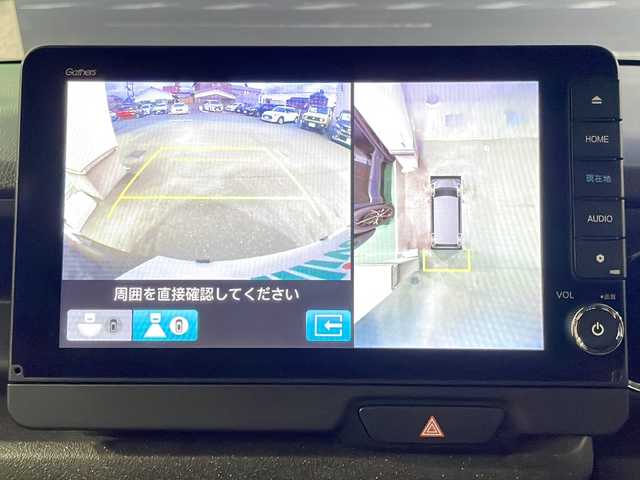 ホンダ Ｎ ＢＯＸ カスタム ターボ 愛媛県 2023(令5)年 0.1万km トワイライトミストブラックパール マルチビューカメラシステム/―――――――――――――――/9インチHondaCONNECTナビ/CD/DVD/BT/USB/AppleCarPlay/AndroidAuto/フルセグTV/ホンダセンシング/・衝突軽減ブレーキ(CMBS)/・先行車発進お知らせ/・路外逸脱抑制機能/・標識認識機能/・追従機能付アダプティブクルーズコントロール/・車線維持支援システム(LKAS)/・オートハイビーム/・誤発進抑制機能/・後方誤発進抑制機能/・近距離衝突軽減ブレーキ/・パーキングセンサーシステム/両側パワースライドドア/ハーフレザーシート/前席シートヒーター/LEDヘッドライト/フォグランプ/プッシュスタート/スマートキー/純正フロアマット
