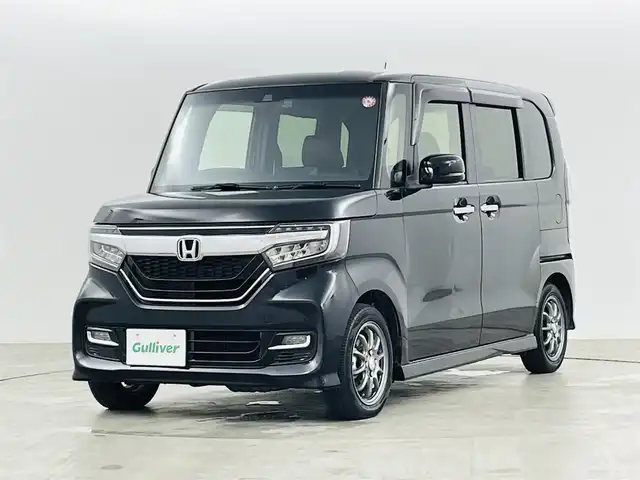ホンダ Ｎ ＢＯＸ カスタム G EX ターボ ホンダセンシング 福島県 2018(平30)年 5.7万km プレミアムホワイトパールⅡ ホンダセンシング/・CMBS/・車線逸脱警報/・オートハイビーム/・コーナーセンサー　/純正ＳＤナビゲーション/【AM/FM/DVD/CD/Bluetooth/ワンセグ】/型番:VXM-184VFI/ターボ　/ＥＴＣ　/バックカメラ　/両側パワースライドドア　/ステアリングスイッチ　/チルトステアリング　/ドライブレコーダー前後　/プッシュスタート　/・スマートキー　/ＬＥＤライト/・オートライト/オービスレーダー/ウィンカーミラー/純正フロアマット