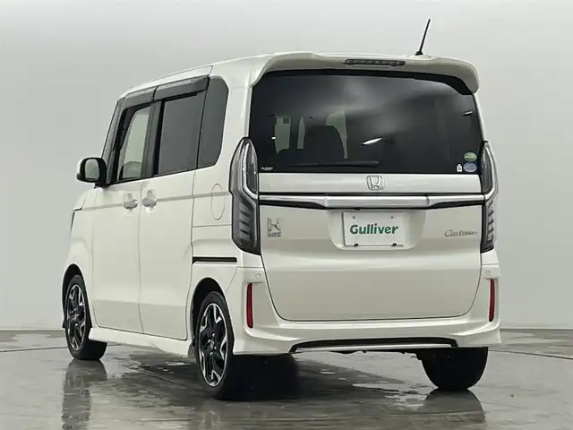 ホンダ Ｎ ＢＯＸ カスタム G EX ターボ ホンダセンシング 福島県 2018(平30)年 5.7万km プレミアムホワイトパールⅡ ホンダセンシング/・CMBS/・車線逸脱警報/・オートハイビーム/・コーナーセンサー　/純正ＳＤナビゲーション/【AM/FM/DVD/CD/Bluetooth/ワンセグ】/型番:VXM-184VFI/ターボ　/ＥＴＣ　/バックカメラ　/両側パワースライドドア　/ステアリングスイッチ　/チルトステアリング　/ドライブレコーダー前後　/プッシュスタート　/・スマートキー　/ＬＥＤライト/・オートライト/オービスレーダー/ウィンカーミラー/純正フロアマット