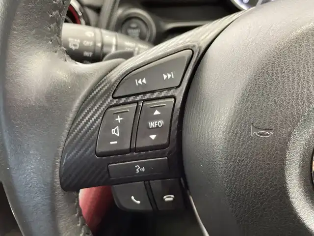 マツダ ＣＸ－３ 栃木県 2015(平27)年 1.9万km ソウルレッドプレミアムメタリック ディーゼルターボ/純正ナビ/　（CD/DVD/Bluetooth）/バックカメラ/衝突軽減ブレーキ/レーンキープアシスト/前席シートヒーター/ETC/LEDヘッドライト/純正AW/アイドリングストップ