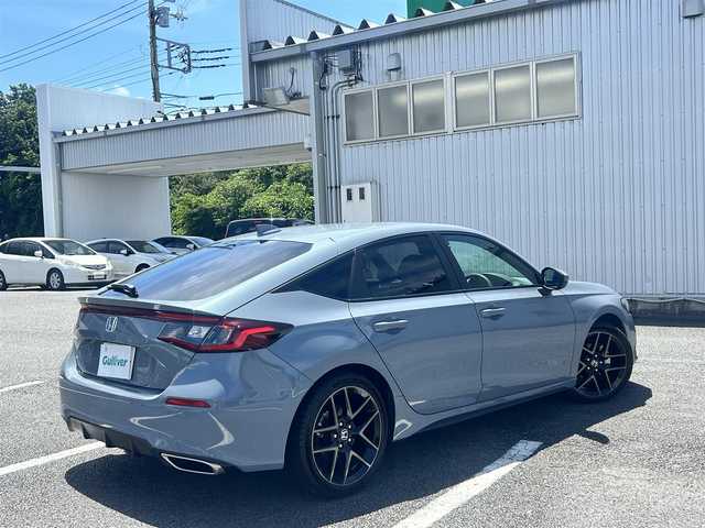 ホンダ シビック EX 静岡県 2022(令4)年 4.3万km ソニックグレーパール ディスプレイオーディオ＆ナビ（AM/FM/TV/BT・USB）/ワンオーナー/ビルトインETC2.0/ドライブレコーダー/BOSEサウンド/クルーズコントロール（追従走行有り）/バックカメラ/パワーシート（D.N席）/シートヒーター（D.N席）/パーキングアシスト/アイドリングストップ/ワイヤレス充電器