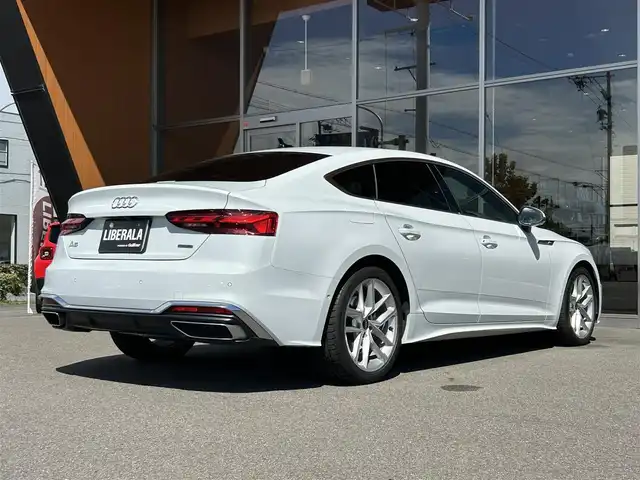 アウディ Ａ５ SB 40TDIクワトロ Sライン 岐阜県 2021(令3)年 4.2万km 白 ワンオーナー/Audiレーザーライトパッケージ/　マトリクスＬＥＤヘッドライト/　レーザーハイビーム/　ヘッドライトウォッシャー/アウディプレセンスリヤ/リヤビューカメラ/全方位カメラ/アダプティブクルーズコントロール/アウディアクティブレーンアシスト/アウディプレセンスシティ/アウディサイドアシスト/メモリー機能付きパワーシート/前席シートヒーター