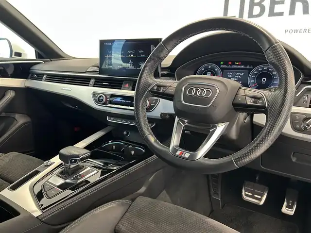 アウディ Ａ５ SB 40TDIクワトロ Sライン 岐阜県 2021(令3)年 4.2万km 白 ワンオーナー/Audiレーザーライトパッケージ/　マトリクスＬＥＤヘッドライト/　レーザーハイビーム/　ヘッドライトウォッシャー/アウディプレセンスリヤ/リヤビューカメラ/全方位カメラ/アダプティブクルーズコントロール/アウディアクティブレーンアシスト/アウディプレセンスシティ/アウディサイドアシスト/メモリー機能付きパワーシート/前席シートヒーター