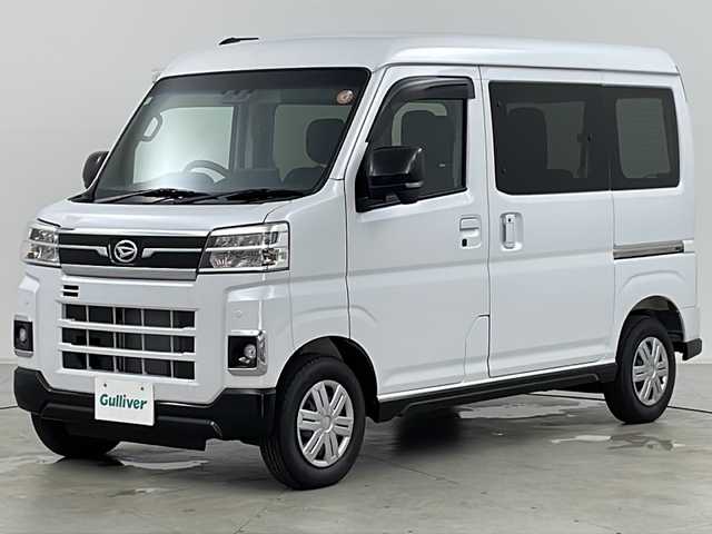 ダイハツ アトレー バン RS 道央・札幌 2025(令7)年 0.1千km シャイニングホワイトパール ・4WD/・純正ディスプレイオーディオ&BT&USB&Apple Car Play&Android Auto&HDMI/・バックカメラ/・両側パワースライドドア/・レーダークルーズコントロール/・スマートアシストIII/・LEDヘッドライト/・LEDフォグランプ/・オートハイビーム/・コーナーセンサー/・スマートキー/・スペアキー