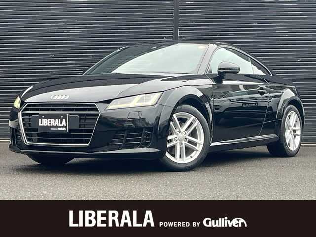 アウディ ＴＴクーペ 2．0 TFSI 静岡県 2016(平28)年 4.5万km ミトスブラックメタリック MMIナビ/(Bluetooth/CD/DVD/フルセグ)/バーチャルコックピット/マトリクスLEDヘッドライト/ETC/ドライブレコーダー/純正17インチアルミホイール/純正フロアマット/スマートキー