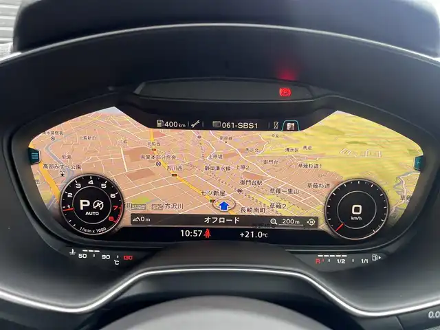 アウディ ＴＴクーペ 2．0 TFSI 静岡県 2016(平28)年 4.5万km ミトスブラックメタリック MMIナビ/(Bluetooth/CD/DVD/フルセグ)/バーチャルコックピット/マトリクスLEDヘッドライト/ETC/ドライブレコーダー/純正17インチアルミホイール/純正フロアマット/スマートキー