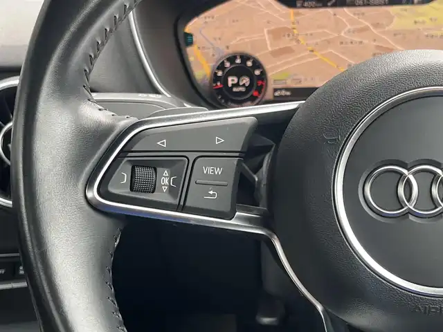 アウディ ＴＴクーペ 2．0 TFSI 静岡県 2016(平28)年 4.5万km ミトスブラックメタリック MMIナビ/(Bluetooth/CD/DVD/フルセグ)/バーチャルコックピット/マトリクスLEDヘッドライト/ETC/ドライブレコーダー/純正17インチアルミホイール/純正フロアマット/スマートキー