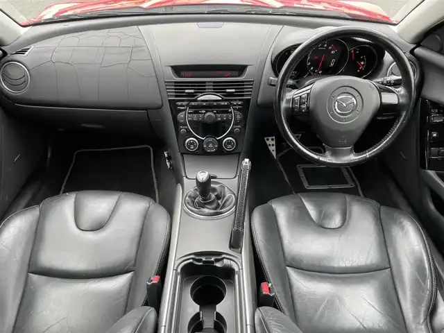 マツダ ＲＸ－８ タイプ S トゥルーレッドスタイル 群馬県 2006(平18)年 4.5万km トゥルーレッド 6速マニュアル/レザーシート/D席パワーシート/BOSEサウンドシステム/スマートキー（カードキー）/純正18インチAW/HIDヘッドライト/純正フロアマット/ETC/保証書・取説