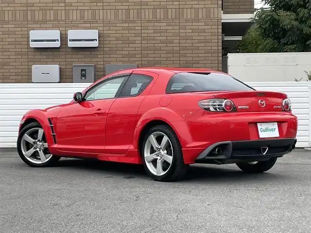 マツダ ＲＸ－８ タイプ S トゥルーレッドスタイル 群馬県 2006(平18)年 4.5万km トゥルーレッド 6速マニュアル/レザーシート/D席パワーシート/BOSEサウンドシステム/スマートキー（カードキー）/純正18インチAW/HIDヘッドライト/純正フロアマット/ETC/保証書・取説
