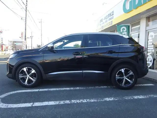 プジョー ３００８ GT 静岡県 2021(令3)年 5万km 黒 法人ワンオーナー/取説・保証書/記録簿/禁煙車/デジタルインナーミラー/レーダークルーズコントロール/純正ナビ・フルセグTV/走行中TV可/バックカメラ/サイドカメラ/ルーフレール/サンルーフ/ブラインドスポットモニター/BEWITHサウンドシステム/パワーバックドア/前後ドライブレコーダー/運転席パワーシート/運転席助手席シートヒーター/コーナーセンサー/プッシュスタート/電子パーキング/純正トノカバー/置くだけ充電/スペアキー/Bluetooth