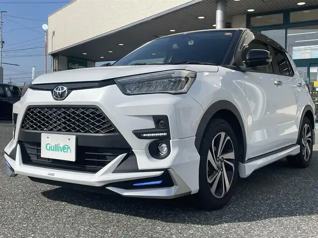 トヨタ ライズ Z 愛知県 2020(令2)年 5.8万km ブラックマイカメタリック/シャイニングホワイトパール バックカメラ/アイドリングストップ/ウィンカーミラー/クルーズコントロール/ドアバイザー/フォグランプ/プッシュスタート/ビルトインETC/モデリスタエアロ/ディスプレイオーディオ/アラウンドビューモニター/衝突軽減ブレーキ/パーキングアシスト/オートライト/レザーステアリング/シートヒーター(D席、N席）/USB×2/純正フロアマット/電動格納ミラー/カーテンエアバック/レーンキープ/コーナーセンサー/ブラインドスポットモニター