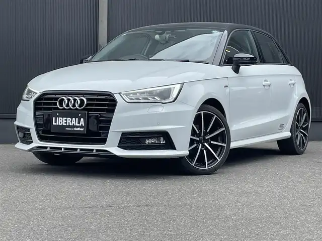 アウディ Ａ１ SB ミッドナイトリミテッド 香川県 2018(平30)年 5.1万km グレイシアホワイトメタリック 純正ナビ/フルセグTV/BT/CD/コーナーセンサー/スマートキー/ETC/Fドライブレコーダー/純正17インチアルミ/キセノンヘッドライト/オートライト
