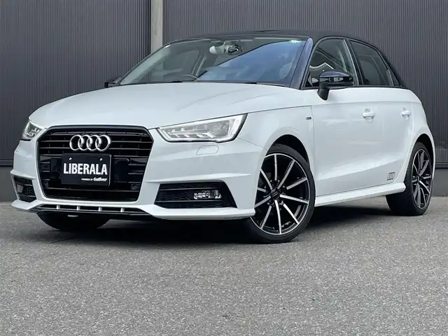 アウディ Ａ１ SB ミッドナイトリミテッド 香川県 2018(平30)年 5.1万km グレイシアホワイトメタリック 純正ナビ/フルセグTV/BT/CD/コーナーセンサー/スマートキー/ETC/Fドライブレコーダー/純正17インチアルミ/キセノンヘッドライト/オートライト
