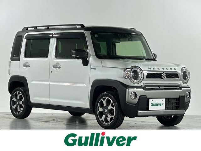 スズキ ハスラー Jスタイル 佐賀県 2021(令3)年 3.8万km ピュアホワイトパール/ガンメタリック2トーン 純正9インチナビ/フルセグTV/Bluetooth/CD/DVD/全周囲カメラ/ビルトインETC/前方後方ドライブレコーダー/運転席・助手席シートヒーター/衝突被害軽減システム/車線逸脱警報/パーキングソナー/ステアリングスイッチ/LEDヘッドライト/オートライト/オートマチックハイビーム/純正フロアマット/純正15インチアルミホイール