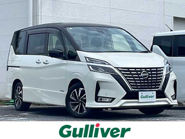 日産 セレナ ハイウェイスター V 千葉県 2020(令2)年 2.7万km ブリリアントホワイトパール 2トーン 1オーナー 10型ナビ フリップダウンモニター 全方位カメラ セーフティパック ハンズフリーオートスライド 両側電動スライドドア スマートミラー BSI BSW LDW LDP  ETC ドラレコ