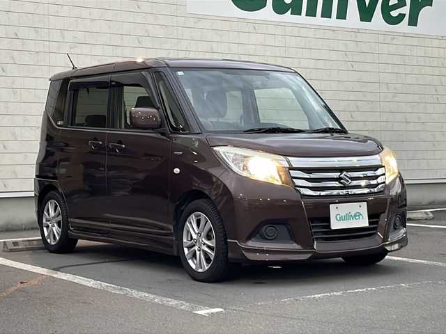 スズキ ソリオ HV MX Dカメラ ブレーキS 静岡県 2016(平28)年 7.8万km クラッシーブラウンM プッシュスタート//スマートキー//純正ナビ/　フルセグTV/BTオーディオ/DVD//全方位カメラ//衝突軽減ブレーキ//レーンキープアシスト//ステアリングスイッチ//ドライブレコーダー//ETC//片側パワースライ/ドドア