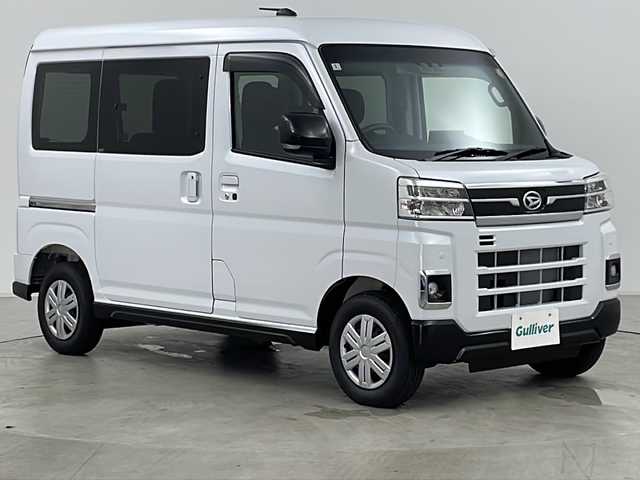 ダイハツ アトレー バン RS 道央・札幌 2025(令7)年 0.1千km シャイニングホワイトパール ・4WD/・純正ディスプレイオーディオ&BT&USB&Apple Car Play&Android Auto&HDMI/・バックカメラ/・両側パワースライドドア/・レーダークルーズコントロール/・スマートアシストIII/・LEDヘッドライト/・LEDフォグランプ/・オートハイビーム/・コーナーセンサー/・スマートキー/・スペアキー