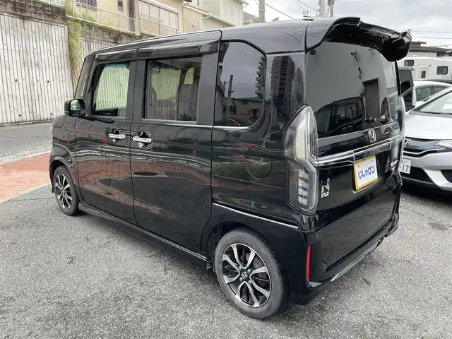 ホンダ Ｎ ＢＯＸ カスタム G L ホンダセンシング 福岡県 2017(平29)年 10.8万km クリスタルブラックパール (株)IDOMが運営する【じしゃロン八幡西店】の自社ローン専用車両になります。こちらは現金またはオートローンご利用時の価格です。自社ローンご希望の方は別途その旨お申付け下さい/純正8インチナビ(VXU-185NBi)/【Bluetooth・CD・DVD・TV】/バックカメラ/純正アルミホイール/純正フロアマット/純正リアスポイラー/フロントフォグランプ/LED/ETC/パワースライドドア/プッシュスタート/スマートキー/カーテンエアバック