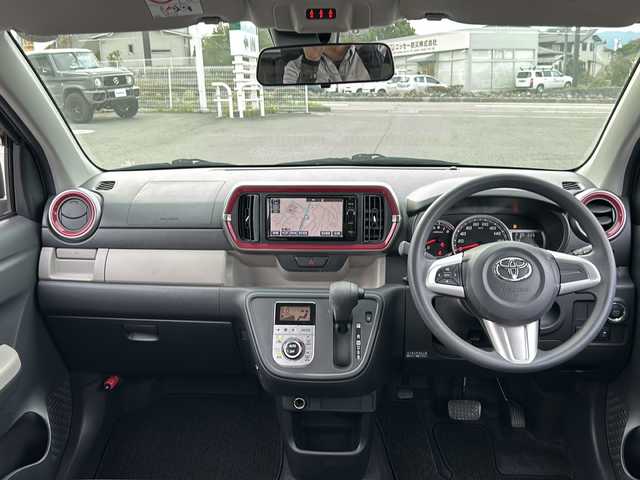 トヨタ パッソ モーダ　S 山梨県 2016(平28)年 6万km ダークエメラルドマイカ 4WD/純正ナビ/バックカメラ/TV/CD/DVD/BT/アイドリングストップ/スマートキー/衝突軽減ブレーキ/オートライト/LEDヘッドライト/純正フロアマット/パワステ/パワーウインドウ