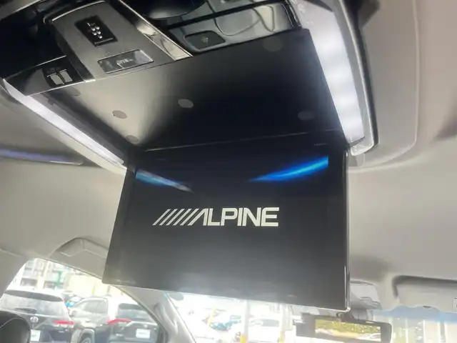 トヨタ アルファード S Aパッケージ 島根県 2019(平31)年 4万km ブラック アルパイン製１１型メモリナビ(アルファード専用)/アルパイン製フリップダウンモニター/TRDフロントスポイラー/フルセグTV ・ DVD再生/バックカメラ ・ Bluetooth/ETC ・ ドラレコ/両側パワースライドドア/助手席+2列目オットマン/クルーズコントロール/オートライト/ハイビーム/電子パーキングブレーキ(ホールド機能付)/衝突軽減ブレーキ・レーンアシスト　/前後コーナーセンサー　/純正LEDヘッドライト/純正フォグランプ/1・2列目レザー調シートカバー/純正18インチアルミホイール　/純正フロアマット/スペアキー1本/保証書・取扱説明書