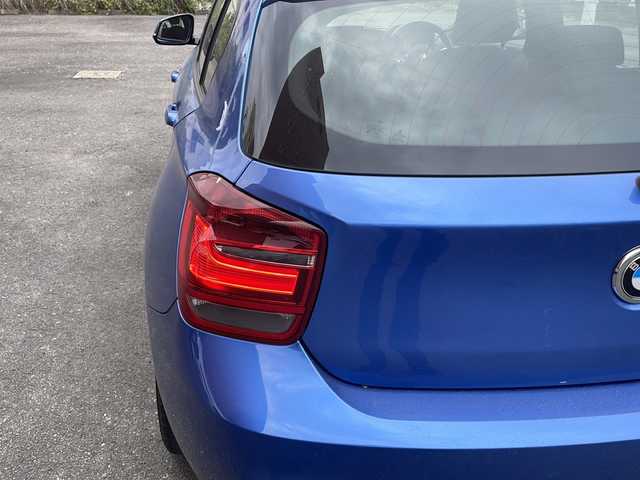 ＢＭＷ １１６ｉ Mスポーツ 宮崎県 2015(平27)年 5.7万km マリナベイブルー 純正ナビ Bluetooth バックカメラ CDチェンジャー ETC 前方ドライブレコーダー ハーフレザーシート 純正フロアマット 純正アルミホイール LEDライト オートライト アイドリングストップ