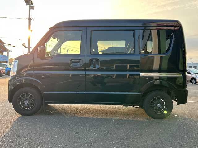 スズキ エブリイ JOINターボ 鹿児島県 2024(令6)年 0.9万km ブルーイッシュブラックパール3 社外ナビ/　　CD/DVD/BT/ワンセグ/バックカメラ/両側スライドドア/LEDヘッドライト/シートヒーター/社外12インチAW/アイドリングストップ/スマートキー/クリアランスソナー/オートライト