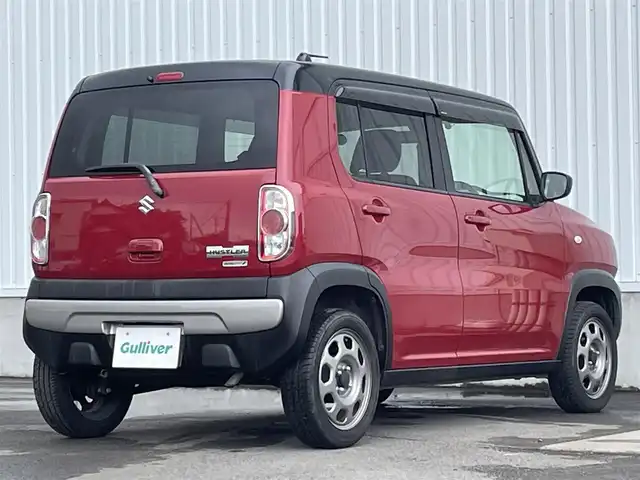 スズキ ハスラー G 愛媛県 2015(平27)年 5.4万km フェニックスレッドパール/ブルーイッシュブラックパール 純正メモリナビ/ワンセグTV/AUX/Bluetooth/バックカメラ/ETC/D席シートヒーター/キセノンヘッドライト/オートライト/15インチホイール/衝突被害軽減ブレーキ/純正フロアマット/ドアバイザー/プッシュスタート/スマートキー