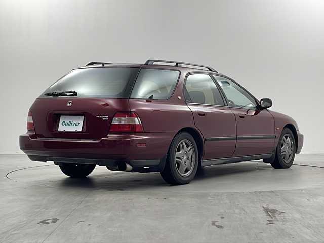 ホンダ アコード ワゴン SiR 栃木県 1996(平8)年 8.2万km ミラノレッド 純正オーディオ/（CD/FM/AM/カセット）/ETC/サンルーフ/電動格納ミラー/オートエアコン/純正１５インチAW/革巻きステアリング