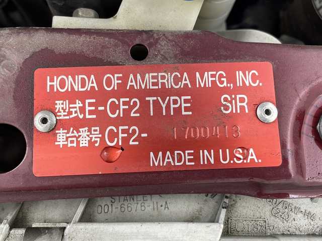 ホンダ アコード ワゴン SiR 栃木県 1996(平8)年 8.2万km ミラノレッド 純正オーディオ/（CD/FM/AM/カセット）/ETC/サンルーフ/電動格納ミラー/オートエアコン/純正１５インチAW/革巻きステアリング